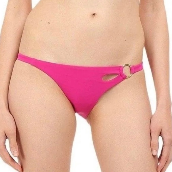 L’Agent by Agent Provocateur Adrina Bright Pink Bikini Bottom - Picture 1 of 5
